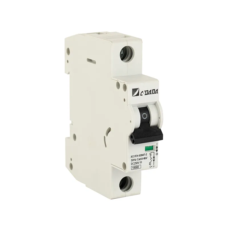 250V DC منی ایچر سرکٹ بریکر