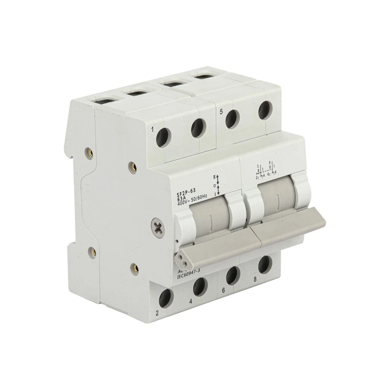 DIN ریل چینج اوور سوئچ 125A
